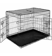 Saliekams suņu būris Petcage, L, 90cm cena un informācija | Suņu gultas, spilveni, būdas | 220.lv
