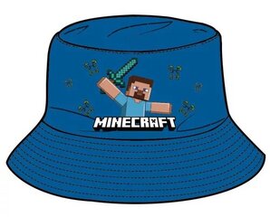 Vasaras cepure Minecraft, zila цена и информация | Шапки, перчатки, шарфы для мальчиков | 220.lv