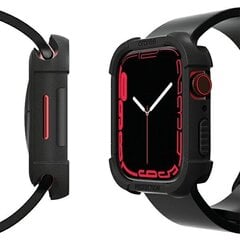 Araree etui Flexield Apple Watch 45mm czarny|black AR20-01463A цена и информация | Аксессуары для смарт-часов и браслетов | 220.lv
