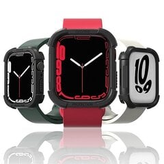 Araree etui Flexield Apple Watch 45mm czarny|black AR20-01463A цена и информация | Аксессуары для смарт-часов и браслетов | 220.lv