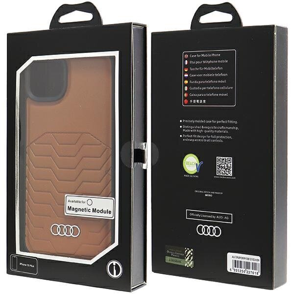 Audi Synthetic Leather Mag цена и информация | Telefonu vāciņi, maciņi | 220.lv