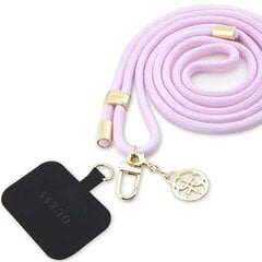 Guess GUOUCNMG4EU Universal CBDY Cord pasek liliowy|lila Nylon 4G Metal Charm цена и информация | Чехлы для телефонов | 220.lv