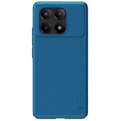 Nillkin Super Frosted Back Cover for Poco X6 Pro 5G Peacock Blue цена и информация | Чехлы для телефонов | 220.lv