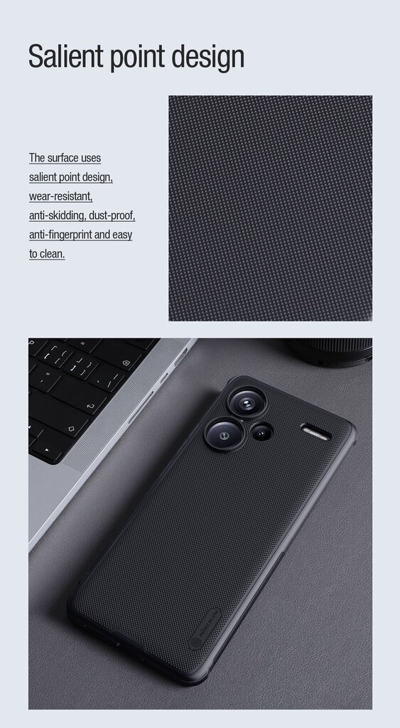 Nillkin Super Frosted Pro Magnetic Back Cover cena un informācija | Telefonu vāciņi, maciņi | 220.lv