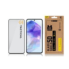 Tactical Glass Shield 5D for Samsung Galaxy A55 5G Black цена и информация | Защитные пленки для телефонов | 220.lv