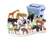 Figūru komplekts Dzīvnieku safari, 58 d. цена и информация | Rotaļlietas zēniem | 220.lv