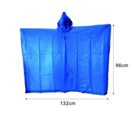 Lietusmētelis, 1 gab cena un informācija | Ūdensizturīgas somas, maisi, lietusmēteļi | 220.lv