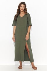 Платье женское Numinou, зелёное цена и информация | Платья | 220.lv