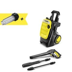 Augstspiediena mazgātājs Karcher K 5 Compact + Ūdens filtrs цена и информация | Мойки высокого давления | 220.lv