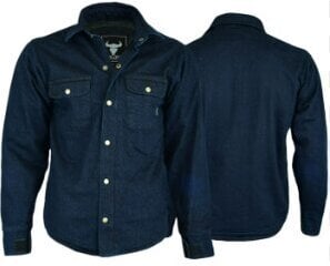 Moto krekls ar kevlaru un aizsargiem, zils cena un informācija | Moto jakas | 220.lv