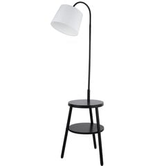 Searchlight stāvlampa Ridge Shelf EU74730BK cena un informācija | Stāvlampas | 220.lv