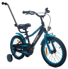 Velosipēds zēniem Tracker Bike, 16", neona zils cena un informācija | Balansa velosipēdi | 220.lv