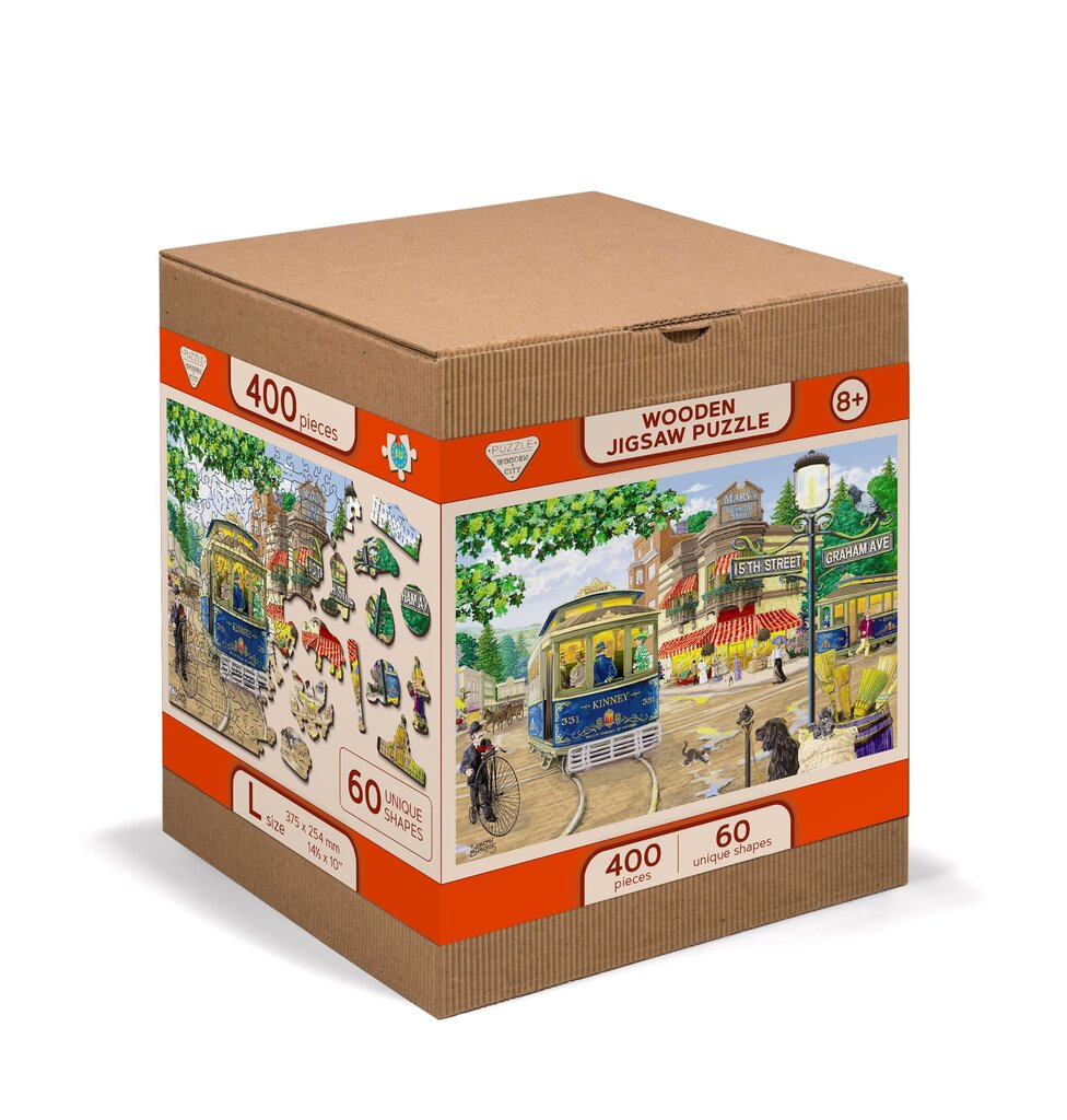 Koka puzle ar figūrām Wooden City Viktorijas laikmets, 1010 g. цена и информация | Puzles, 3D puzles | 220.lv