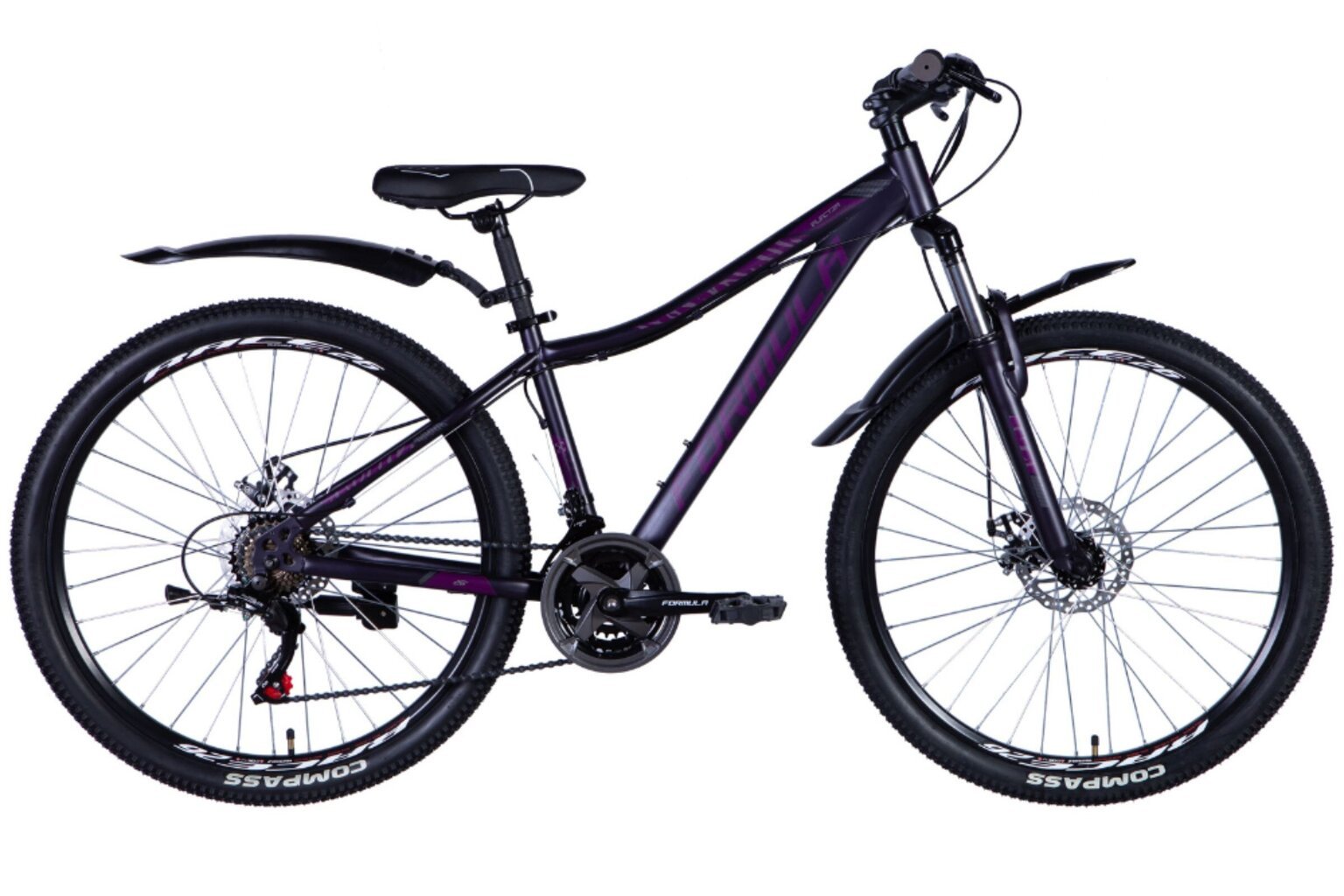 Velosipēds MTB Formula Electra Disc, 26", violets cena un informācija | Velosipēdi | 220.lv