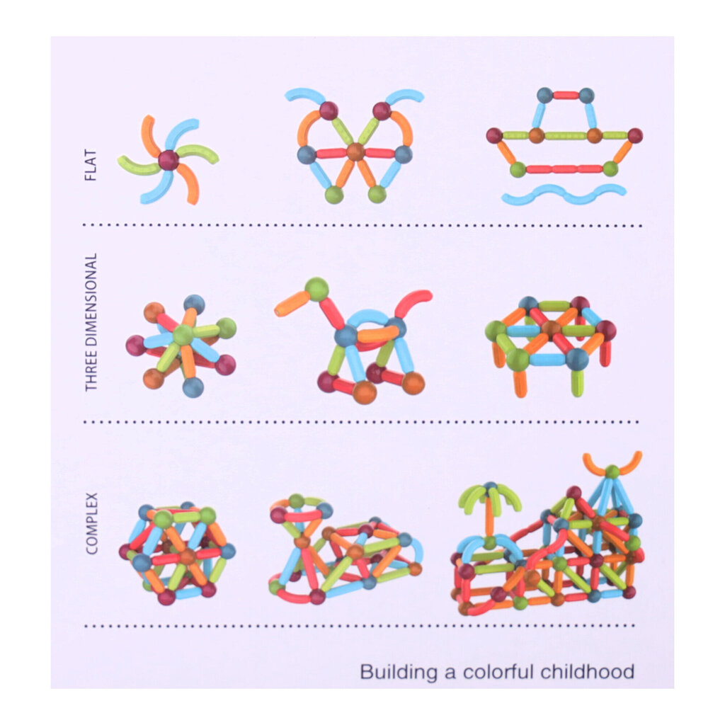 Magnētiskais konstruktors, 102 d. цена и информация | Konstruktori | 220.lv