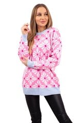 Džemperis sievietēm 23808, rozā cena un informācija | Sieviešu džemperi | 220.lv