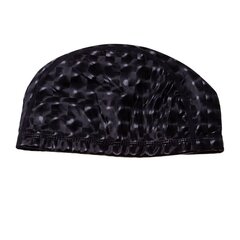 Fabric swimcap with plastic lining and adjustable velcro closure 3473 20 black цена и информация | Шапочки для плавания | 220.lv