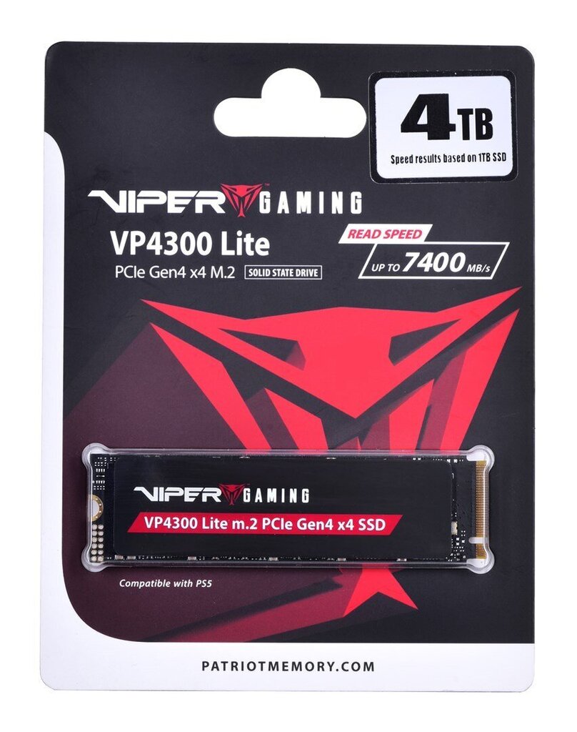 Patriot Viper VP4300L cena un informācija | Iekšējie cietie diski (HDD, SSD, Hybrid) | 220.lv