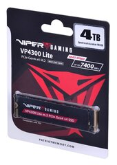 Patriot Viper VP4300L цена и информация | Внутренние жёсткие диски (HDD, SSD, Hybrid) | 220.lv