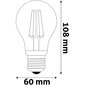LED lampa Avide 8.5W E27 2700K цена и информация | Spuldzes | 220.lv