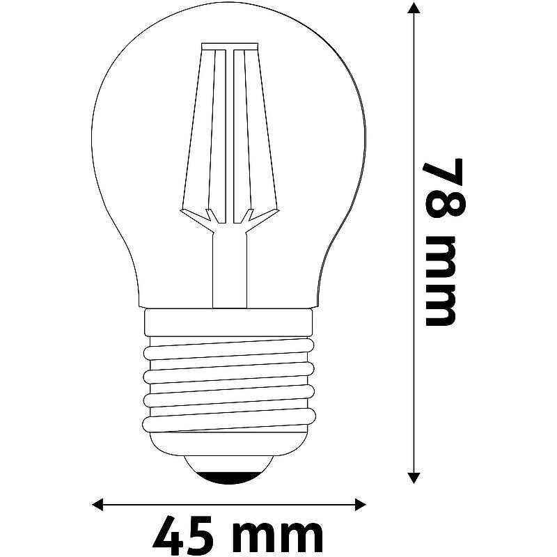 LED lampa Avide 4.5W E27 4000K cena un informācija | Spuldzes | 220.lv