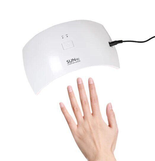 Kombinētā UV un LED lampa 24W Sun 9S цена и информация | Pedikīra, manikīra piederumi | 220.lv