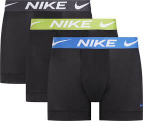 Nike bokseri vīriešiem Dri-FIT ESSENTIAL MICRO TRUNK 3 gab., melni cena un informācija | Vīriešu apakšbikses | 220.lv