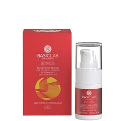 Sejas serums BasicLab, 15 ml cena un informācija | Serumi sejai, eļļas | 220.lv