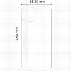 Bizon iPhone 15 цена и информация | Защитные пленки для телефонов | 220.lv