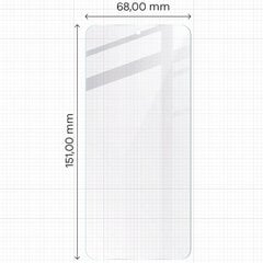 Rūdītais stikls Bizon Glass Clear Google Pixel 6 цена и информация | Защитные пленки для телефонов | 220.lv