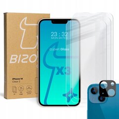 Bizon iPhone 14 цена и информация | Защитные пленки для телефонов | 220.lv