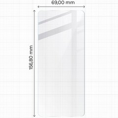 Bizon Motorola Moto G34 5G cena un informācija | Ekrāna aizsargstikli | 220.lv