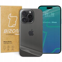 Bizon iPhone 15 Pro cena un informācija | Ekrāna aizsargstikli | 220.lv