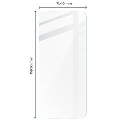 Rūdīts stikls Bizon Glass Clear 2 Realme C55 / OnePlus Nord CE 3 Lite cena un informācija | Ekrāna aizsargstikli | 220.lv