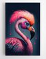 Glezna, 100x150 cm Flamingo cena un informācija | Gleznas | 220.lv