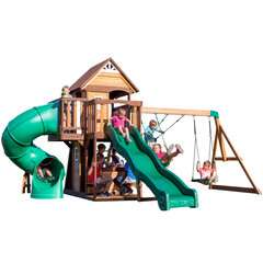 Bērnu rotaļu laukums Woodlit Cedar Cove cena un informācija | Bērnu rotaļu laukumi, mājiņas | 220.lv
