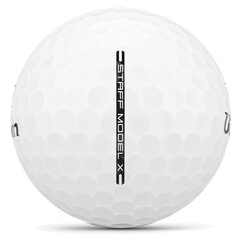 Golfa bumbiņu komplekts Wilson Staff Model X, 12 gab. cena un informācija | Golfs | 220.lv