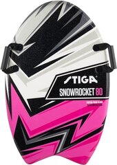 Sniega paliktnis Stiga Snow Rocket 80 Graffiti, rozā/melns cena un informācija | Ragavas | 220.lv
