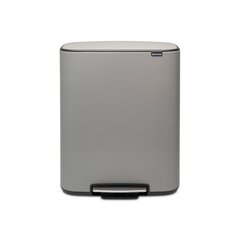 Brabantia atkritumu tvertne Bo Touch, 11+23 l cena un informācija | Miskastes | 220.lv