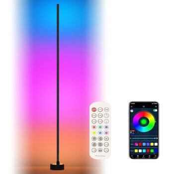 G.LUX RGB LED stāvlampa GD-Rainbow-F cena un informācija | Stāvlampas | 220.lv