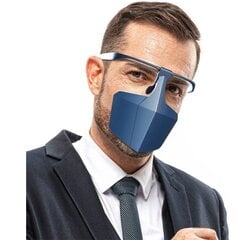 Aizsardzības sejas maska, zils cena un informācija | Galvas aizsargi | 220.lv