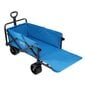 Saliekamie ratiņi Nils Camp Folding Wagon NC1608, zili cena un informācija | Citas tūrisma preces | 220.lv