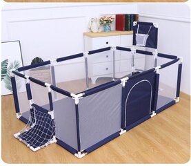 Bērnu rotaļu laukums PlayPen, zils цена и информация | Манежи для детей | 220.lv