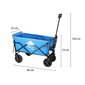 Saliekamie ratiņi Nils Camp Folding Wagon NC1606, pelēki/zili cena un informācija | Citas tūrisma preces | 220.lv