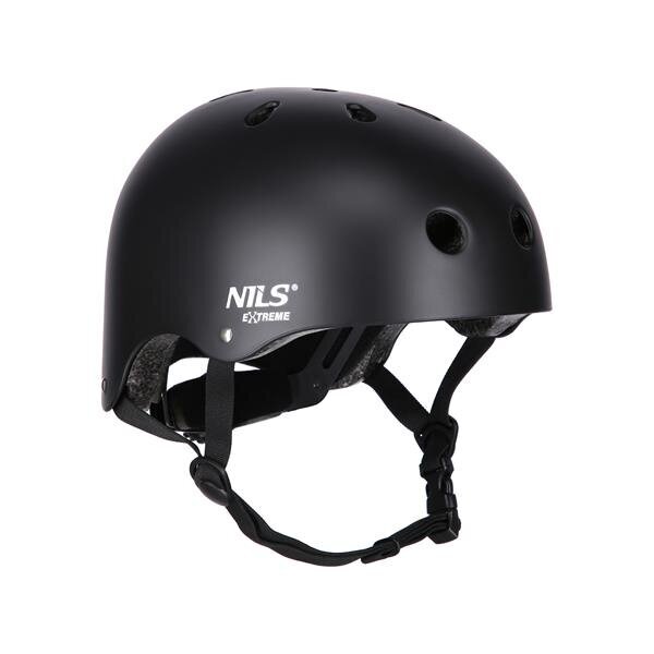 Aizsargu un ķiveres komplekts Nils Extreme MR290+H230 Helmet, melns, M cena un informācija | Aizsargi | 220.lv