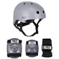 Aizsargu un ķiveres komplekts Nils Extreme MR290+H230 Helmet, pelēks, S cena un informācija | Aizsargi | 220.lv