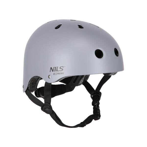 Aizsargu un ķiveres komplekts Nils Extreme MR290+H230 Helmet, pelēks, S цена и информация | Aizsargi | 220.lv