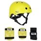Aizsargu un ķiveres komplekts Nils Extreme MR290+H230 Helmet, dzeltens, M цена и информация | Aizsargi | 220.lv