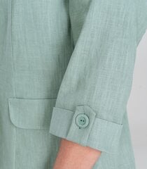 Женское темно-зеленое худи цена и информация | Женские пиджаки | 220.lv