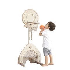 Basketbola stends bērniem Smart Mama 3in1, 150x55 cm cena un informācija | Basketbola grozi | 220.lv